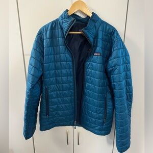 Down Patagonia puff Jacket BLUE size M